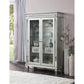 ACME Varian Curio, Mirrored & Antique Platinum FredCo