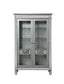 ACME Varian Curio, Mirrored & Antique Platinum FredCo