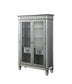 ACME Varian Curio, Mirrored & Antique Platinum FredCo