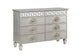 ACME Varian Dresser, Silver & Mirrored Finish FredCo
