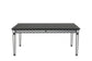 ACME Varian II Dining Table, Mirrored & Black Finish FredCo
