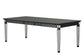 ACME Varian II Dining Table, Mirrored & Black Finish FredCo