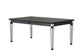 ACME Varian II Dining Table, Mirrored & Black Finish FredCo