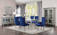 ACME Varian Mirror, Mirrored & Antique Platinum FredCo