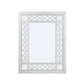 ACME Varian Mirror, Mirrored & Antique Platinum FredCo