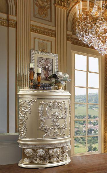 ACME Vatican Chest, Champagne Silver Finish FredCo
