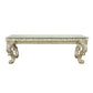 ACME Vatican Dining Table, Champagne Silver Finish FredCo