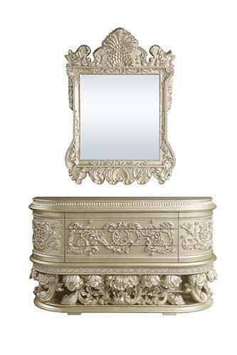 ACME Vatican Dresser, Champagne Silver Finish FredCo
