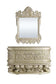 ACME Vatican Mirror, Champagne Silver Finish FredCo