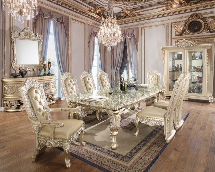 ACME Vatican Mirror, Champagne Silver Finish FredCo
