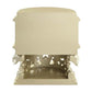 ACME Vatican Nightstand, Champagne Silver Finish FredCo