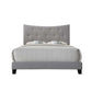 ACME Venacha Queen Bed, Gray Fabric FredCo