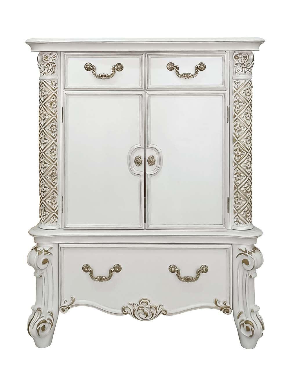 ACME Vendom Chest, Antique Pearl Finish FredCo
