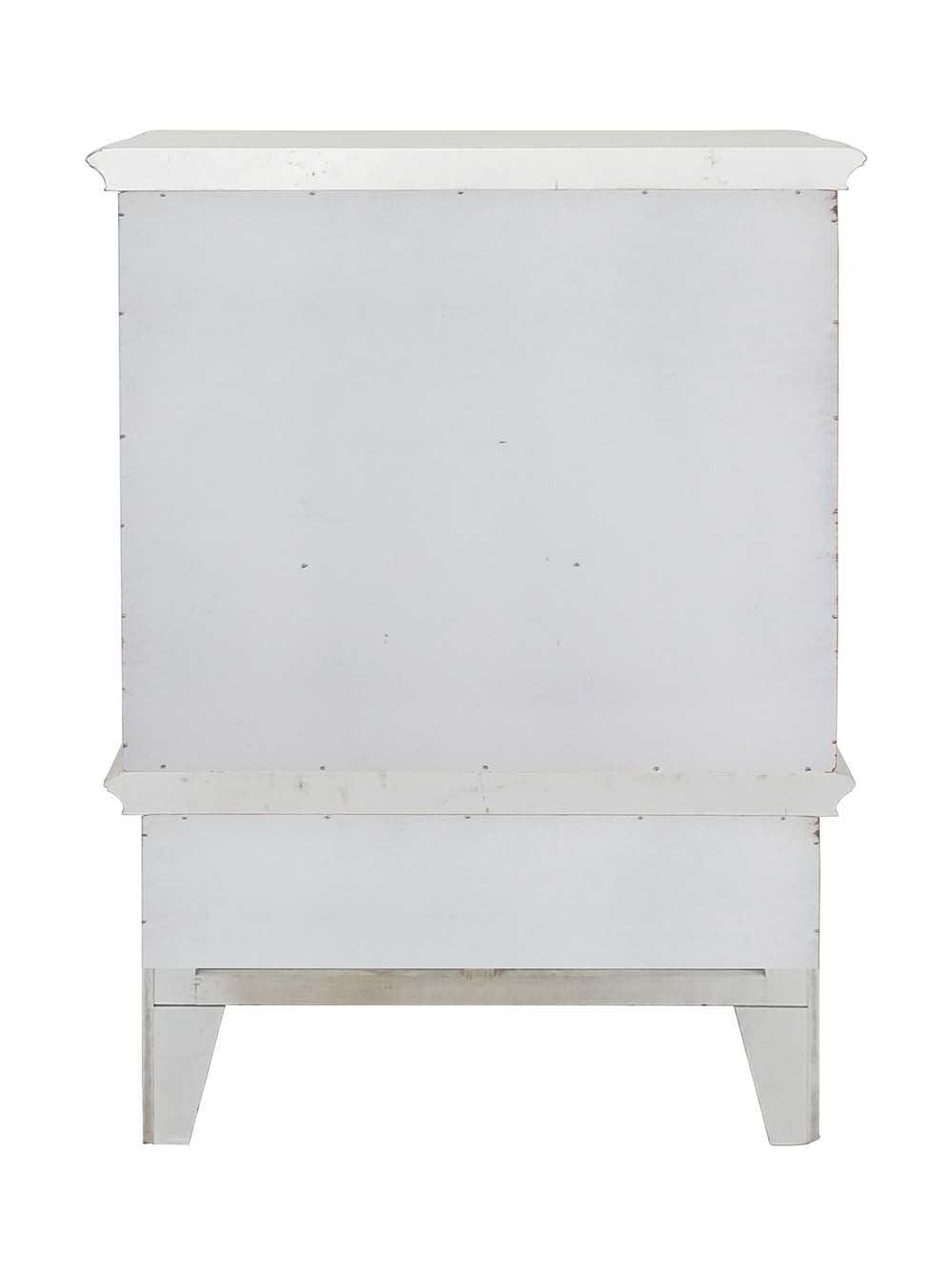 ACME Vendom Chest, Antique Pearl Finish FredCo