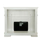 ACME Vendom Fireplace, Antique Pearl Finish FredCo