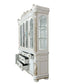 ACME Vendom Hutch & Buffet, Antique Pearl Finish FredCo