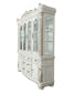 ACME Vendom Hutch & Buffet, Antique Pearl Finish FredCo