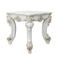ACME Vendom II End table, Antique Pearl Finish FredCo