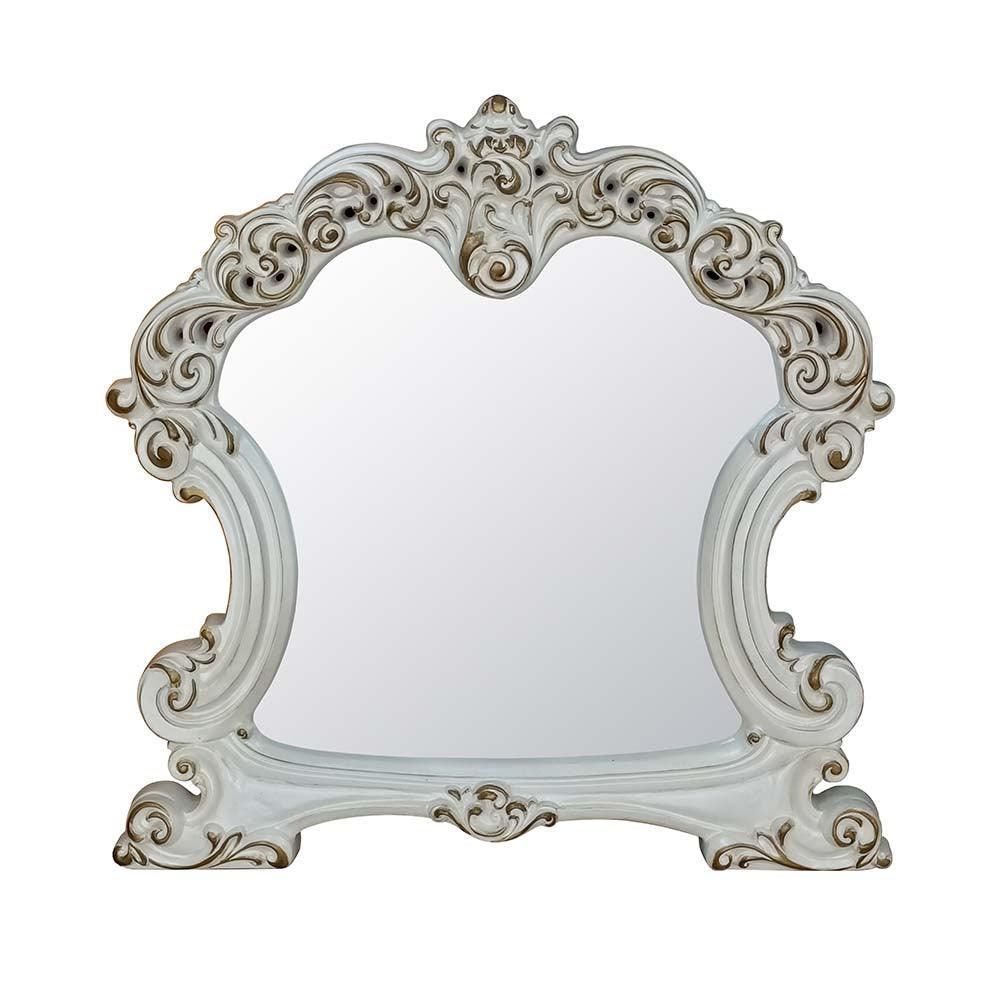 ACME Vendom Mirror, Antique Pearl Finish FredCo