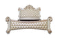 ACME Vendom Queen Bed, PU & Antique Pearl Finish FredCo