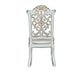 ACME Vendom Side Chair(Set-2), PU & Antique Pearl Finish 1 FredCo