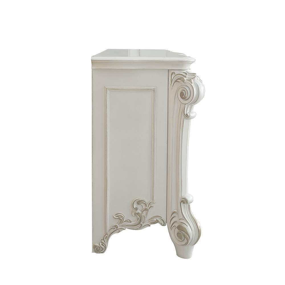 ACME Vendome Dresser, Antique Pearl Finish FredCo