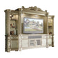ACME Vendome II Entertainment Center, Gold Patina & Bone 91310 FredCo