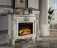 ACME Versailles Fireplace, Bone White Finish FredCo