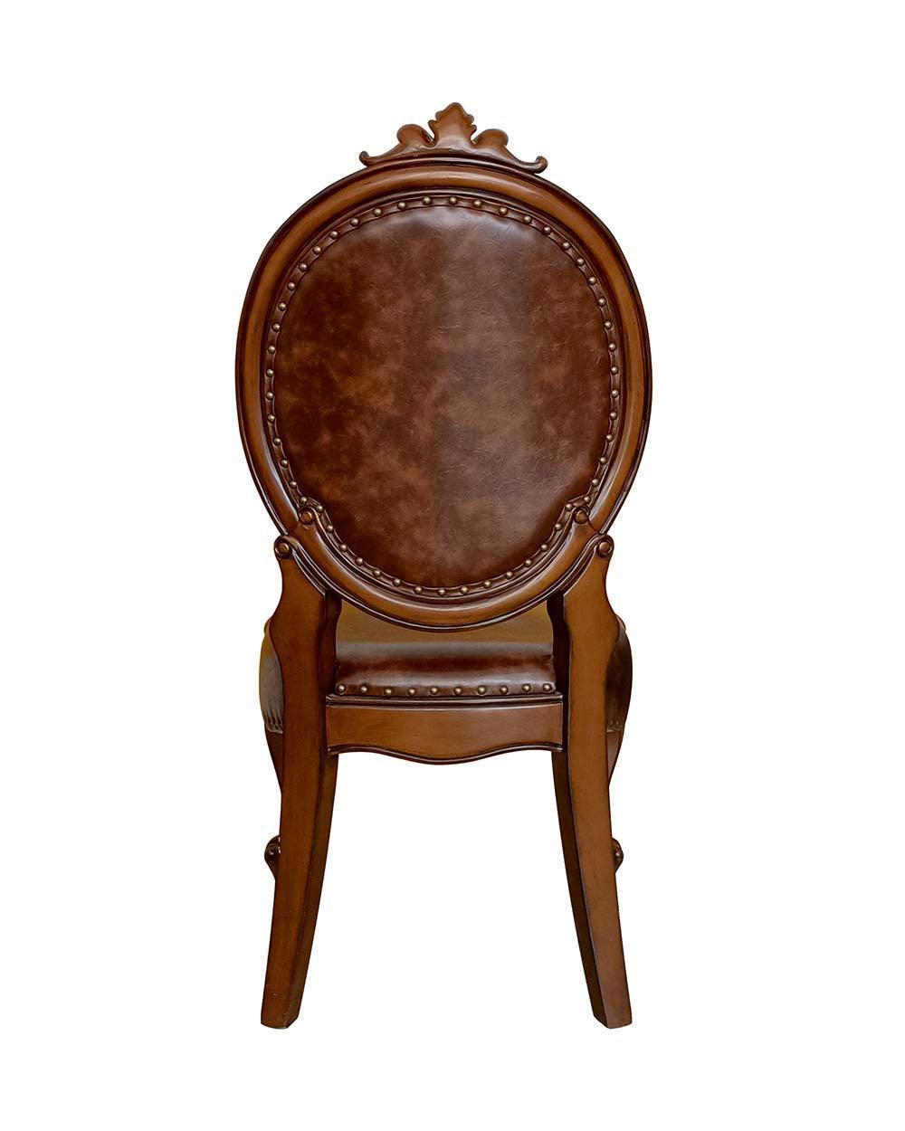 ACME Versailles Side Chair (Set-2), Cherry Finish FredCo