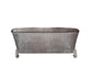 ACME Versailles Sofa w/7 Pillows, Ivory Fabric & Bone White Finish FredCo