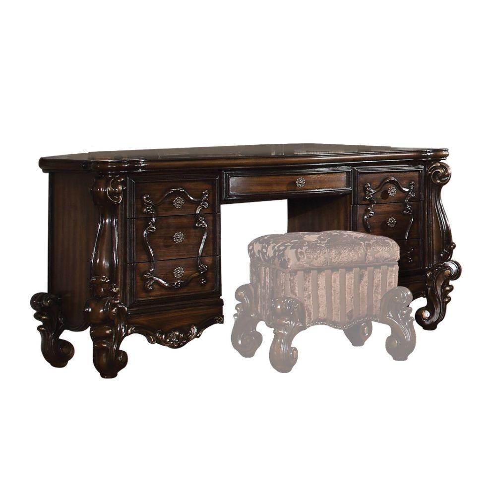 ACME Versailles Vanity Desk, Cherry Oak FredCo