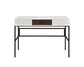 ACME Verster Built-in USB Port Writing Desk, Natural & Black Finish FredCo