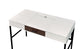 ACME Verster Built-in USB Port Writing Desk, Natural & Black Finish FredCo