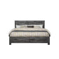 ACME Vidalia Queen Bed w/Storage, Rustic Gray Oak FredCo