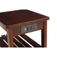 ACME Wasaki Side Table (USB), Espresso FredCo