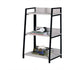 ACME Wendral Bookshelf (3-Tier), Natural & Black FredCo