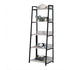 ACME Wendral Bookshelf (5-Tier, 16"L), Natural & Black FredCo