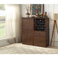 ACME Wiesta Wine Cabinet, Walnut FredCo
