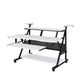 ACME Willow Music Desk, White & Black Finish FredCo