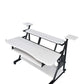 ACME Willow Music Desk, White & Black Finish FredCo