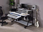 ACME Willow Music Desk, White & Black Finish FredCo