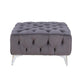 ACME Wugtyx Sectional - Ottoman, Dark GrayVelvet FredCo