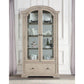 ACME Wynsor Curio Cabinet, Antique Champagne FredCo