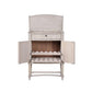 ACME Wynsor Wine Cabinet, Antique Champagne FredCo