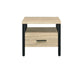 ACME Yawan Accent Table, Oak & Black Finish FredCo