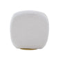 ACME Yedaid Accent Chair w/Swivel, White Teddy Sherpa FredCo
