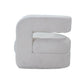 ACME Yitua Accent Chair, White Teddy Sherpa FredCo