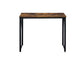 ACME Zaidin Writing Desk, Weathered Oak & Black Finish FredCo
