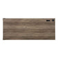 ACME Zakwani Writing Desk w/USB, Rustic Oak & Black FredCo