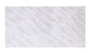 ACME Zander Dining Table, White Printed Faux Marble & Mirrored Silver Finish FredCo